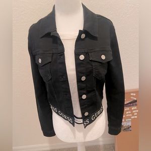 Guess Cropped Jean Jacket